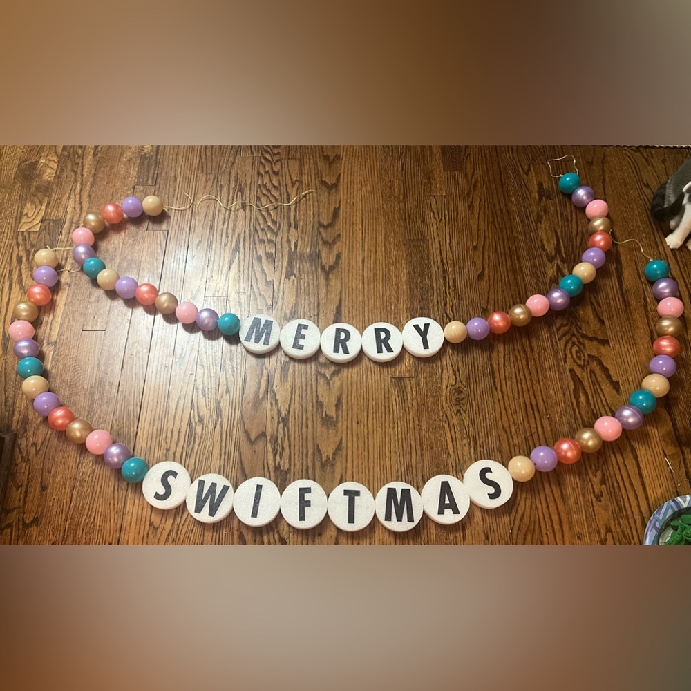 Giant Taylor Swift Inspired Friendship Bracelets for Christmas Tree or Garland!